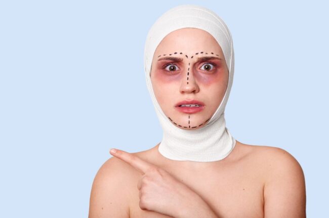 moratones-despues-lifting reducir moratones hematomas después de un lifting