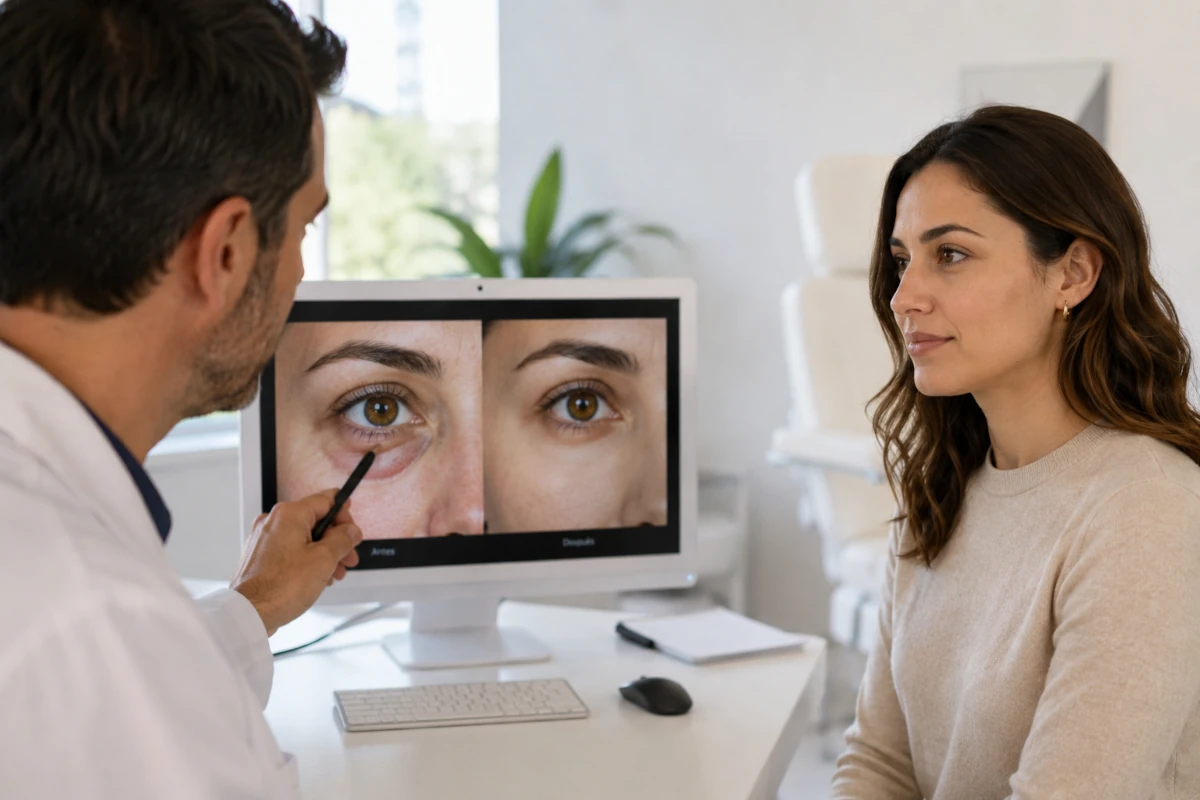 cómo eliminar ojeras sin cirugía